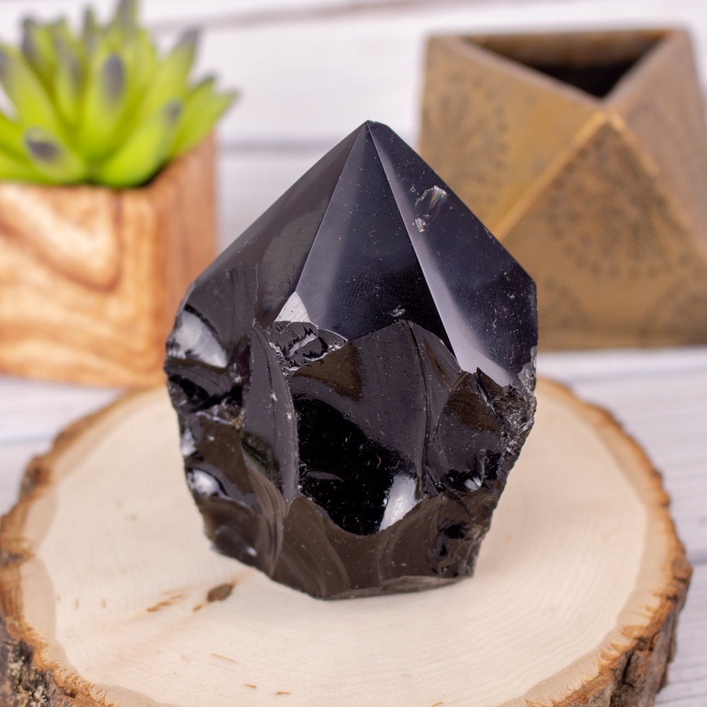 black obsidian crystal spiritual meaning